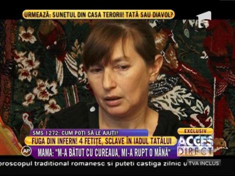 Patru fete şi mama lor au fugit de acasă ca să scape din infernul tatălui