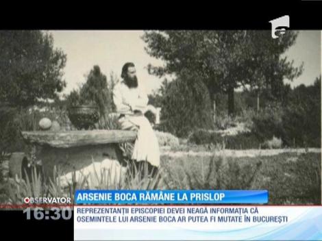 Arsenie Boca va rămâne la mănăstirea Prislop