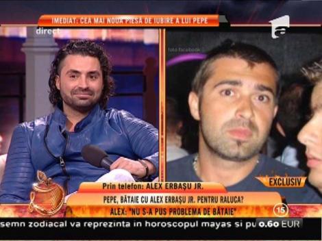 Alex Erbaşu Jr.: "Nu s-a pus problema să ma iau la bătaie cu Pepe!"