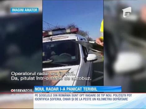 Aparatele radar de tip pistol au dat mari emoţii unei familii din Drobeta Turnu Severin