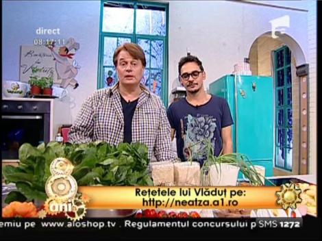 "Bucuria primăverii", un preparat gustos din spanac