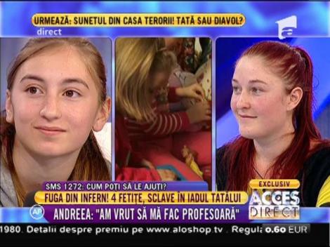 Mama fetiţelor fugite de acasă: "Soţul e violent şi când nu bea"