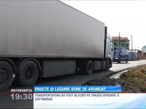 Tone de fructe şi legume stricate au ajuns în depozitele din jurul Capitalei
