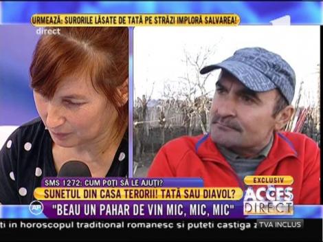 Reacţia tatălui Vasile: "De 6 ani nu i-am dat nicio palmă soţiei"