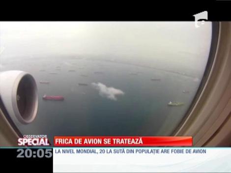 Special! Frica de avion se tratează