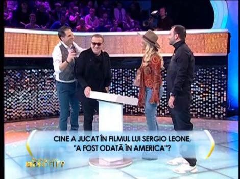 Rândul 2: Cine a jucat în filmul lui Sergio, "A fost odată în America "?
