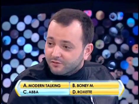 Rândul 5: "Cântecele cărei trupe se regăsesc în filmul musical "Mamma Mia"?