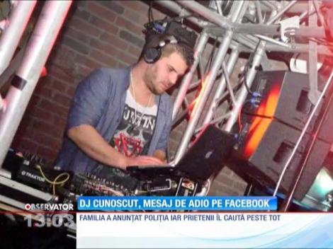 Un Dj cunoscut în cluburile din Capitală a lăsat un mesaj de adio pe Facebook