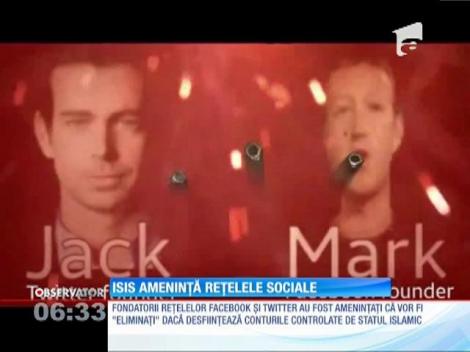 Fondatorii celor mai populare reţele sociale, Facebook şi Twitter, au devenit ţintele teroriştilor din Statul Islamic