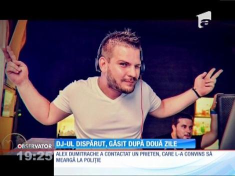 DJ-ul dispărut, găsit după două zile