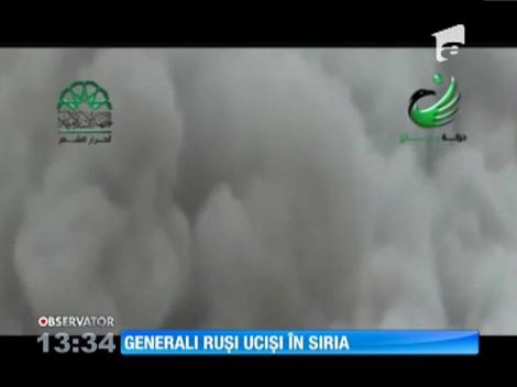 Zeci de generali ruşi ucişi în Siria