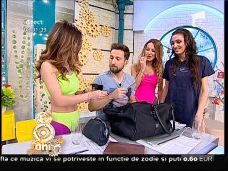 Ce are Dani Oţil în "poşetă"? Matinalul ne-a arătat care sunt obiectele care-i "populează" geanta de serviciu