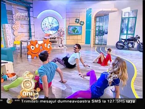 Uite de-asta toată lumea îi iubește! Provocarea Flaviei de a dansa cu Răzvan și Dani s-a lăsat cu hohote de râs: "Domnu' ginecolog, întoarce-te!"