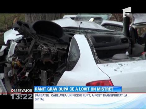 Un brașovean a fost la un pas de moarte din cauza unui porc mistreţ