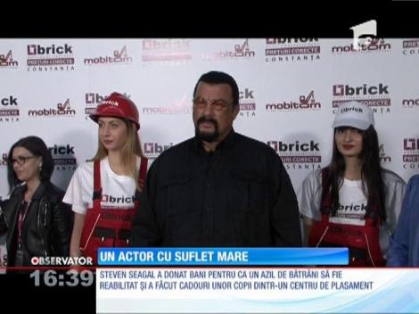 Steven Seagal, un actor cu suflet mare. Un azil de bătrâni va fi reabilitat datorită lui!