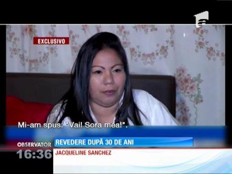 Despărțite de o catastrofă, două surori s-au strâns din nou în braţe după 30 de ani