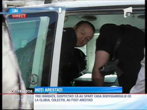 Hoţii, care i-au spart casa bodyguardului de la Colectiv, au fost reținuți de polițiști