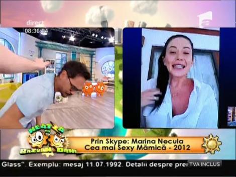 "Cea mai sexy mămică din România" l-a cerut de bărbat pe Dani Oţil