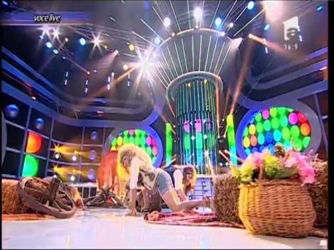 Andrei Ştefănescu şi Liviu Vârciu se transformă în Bambi - "Vida linda"