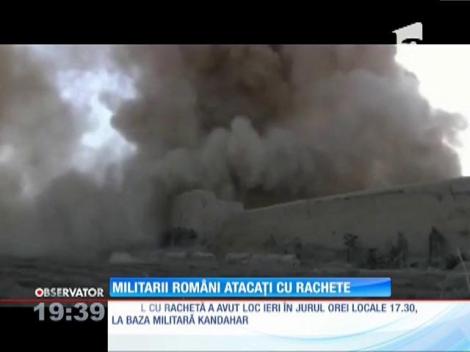 A fost pericol de moarte pentru sute de militari români aflaţi în misiune în Afganistan. O rachetă a căzut într-o bază militară din Kandahar