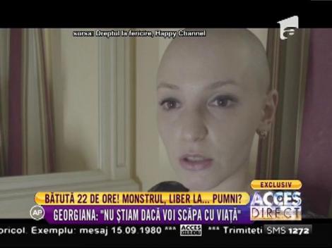Georgiana, tânăra bătută de iubit timp de 22 de ore: "Sufleteşte nu mi-am revenit"