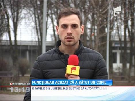 Funcționar acuzat că a bătut un copil
