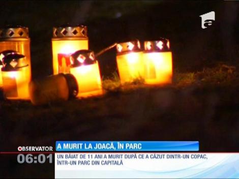 Un copil de 11 ani a murit la joacă, în parcul IOR