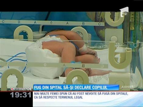 Orice nou-născut trebuie înregistrat la primărie în termen de 15 zile