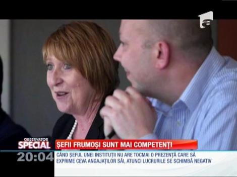 SPECIAL! Şefii frumoşi sunt mai competenţi