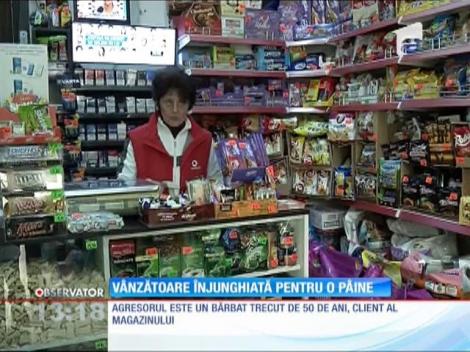 Vânzătoare înjunghiată pentru o pâine!