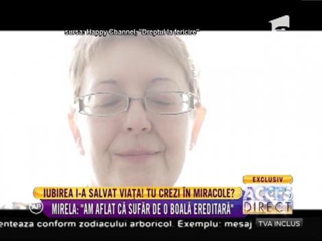 Mirela, personaj de poveste la "Dreptul la fericire": "Am aflat că sufăr de o boală ereditară!"
