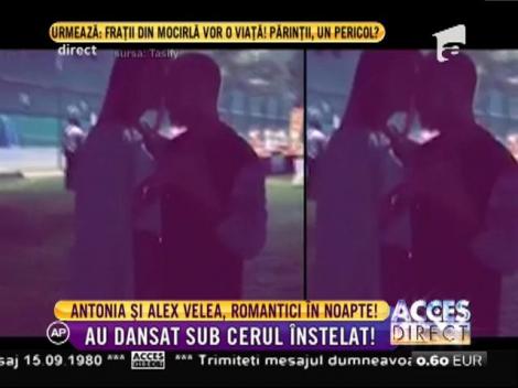 Dragoste nebună! Antonia şi Alex Velea, dans romantic sub cerul înstelat!