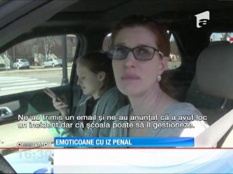 O elevă din Virginia riscă să se aleagă cu dosar penal pentru emoticoane interzise