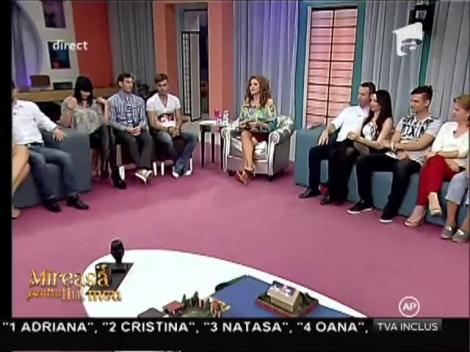 Adriana a rătăcit un coş întreg de fructe şi legume, la cumpărături!