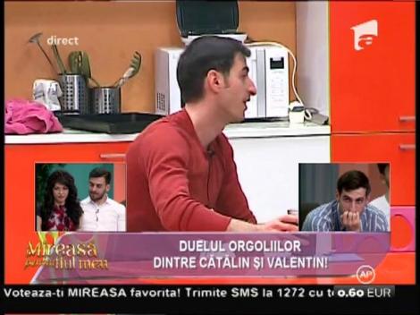 Cătălin: "Nu voi forma un cuplu cu o concurentă care a avut deja o relaţie în competiţie!