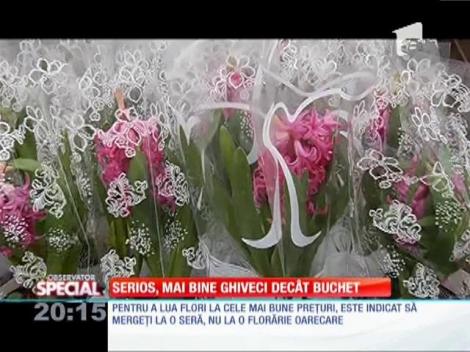 SPECIAL! Serios, mai bine ghiveci decât buchet