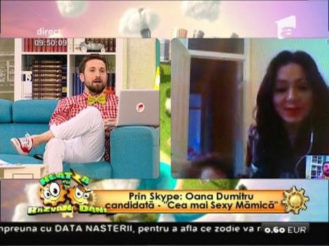 "Cea mai sexy mămică din România". Oana Dumitru, o mămică grijulie