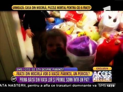 Prima băiţă caldă pentru cei 6 frăţiori condamnaţi la o viaţă în mocirlă!