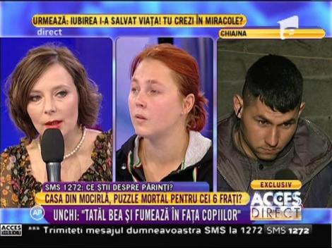 Unchiul copiilor: "Cumnatul meu bea şi fumează în faţa celor mici!"