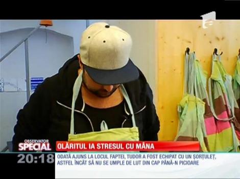 SPECIAL! Solistul trupei Fly Project a trecut la olărit