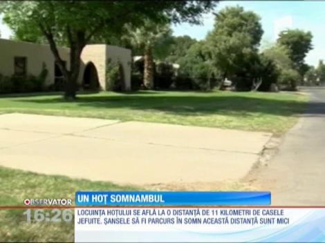 Un hoţ de locuinţe din SUA se apără susţinând că este somnambul