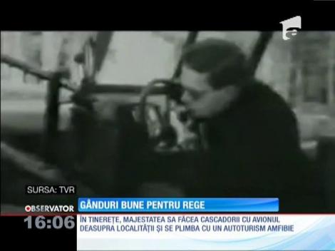 Gânduri bune pentru rege din partea sătenilor din Săvârşin