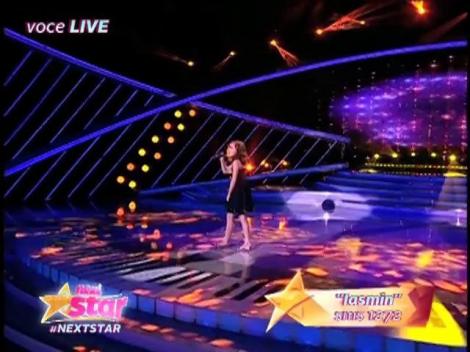 Beyonce, ai grijă! Iasmin Pena vine din urmă! "Running" s-a auzit pe scena "Next Star" într-o variantă specială