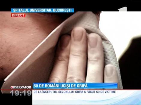 Gripa ucide în continuare în România. 17 români au murit doar într-o săptămână