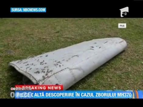 Altă descoperire în cazul avionului malaezian dispărut în 2014