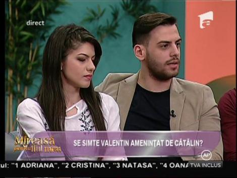 Valentin: ”Cătălin face un joc. Încearcă să arunce săgeți spre mine”