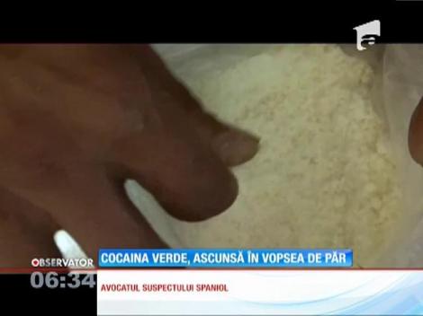 Cel mai scump drog, cocaina verde, descoperită, pentru prima dată și în România. Era ascunsă în vopsea de păr
