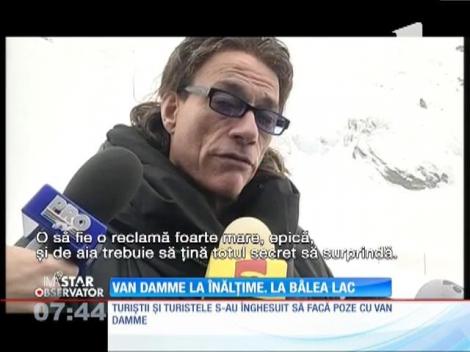 Van Damme îşi va încorda muşchii în România, la Bâlea Lac