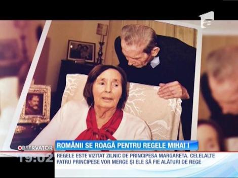 Românii se roagă pentru regele Mihai I
