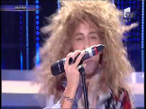 Nicoleta Nucă se transformă în Bon Jovi - "You give love a bad name"